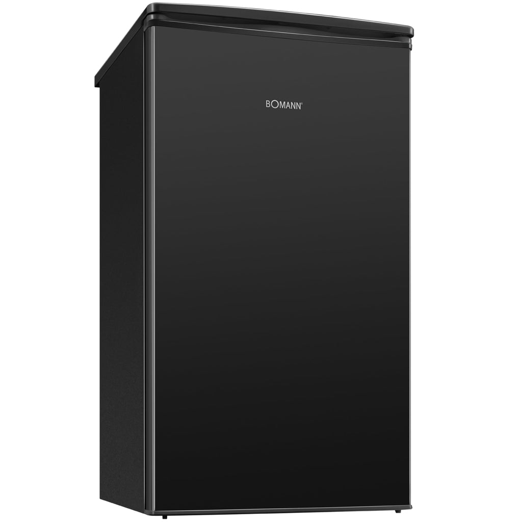 Gefrierschrank 60 L mit 4-Sterne-Gefrierfach, GS 7256, 3 Fächer, leise, wechselbarer Türanschlag, schwarz