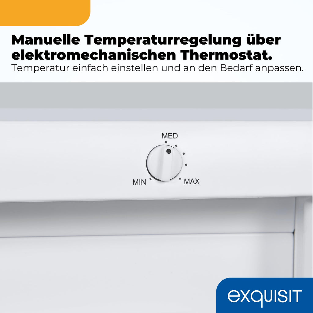 Gefrierschrank 91 l mit 4 Gefrierschubladen, GS512-040E, 4-Sterne, 85,5 x 55 x 58 cm, weiß