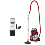Nass-Trockensauger TC-VC 2580 SACL mit 1100 W, HEPA-Filter und Automatiksteckdose, inkl. Fugen-, Polster- und Kombidüse