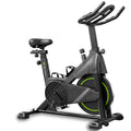 Heimtrainer Fahrrad bis 200 kg belastbar mit App, verstellbarem Sitz und Magnetbremse