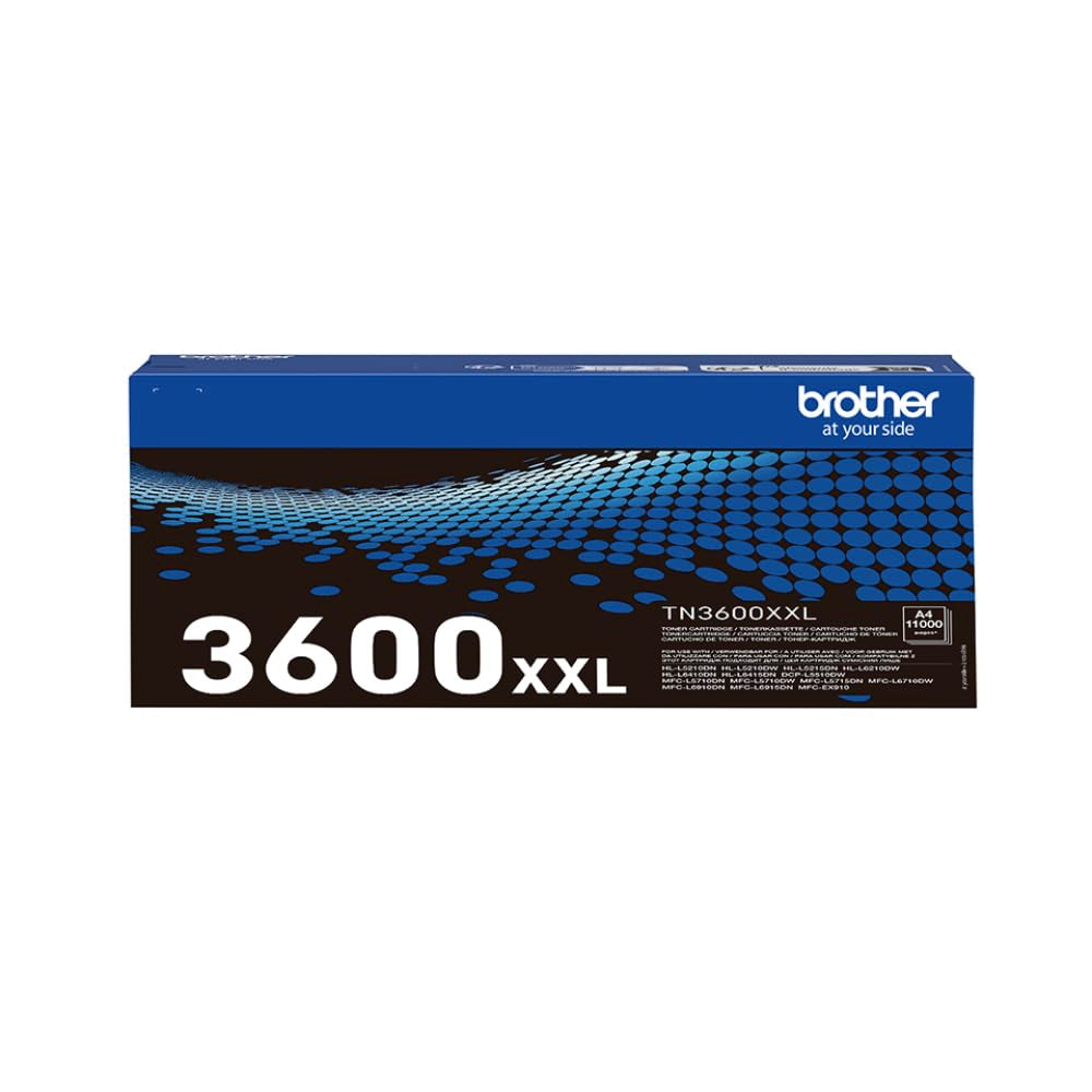 Original Tonerkartusche TN-3600XXL Schwarz bis 11.000 Seiten für DCP-L5510DW HL-L5210DN HL-L5210DW HL-L6210DW MFC-L5710DW MFC-L6710DW