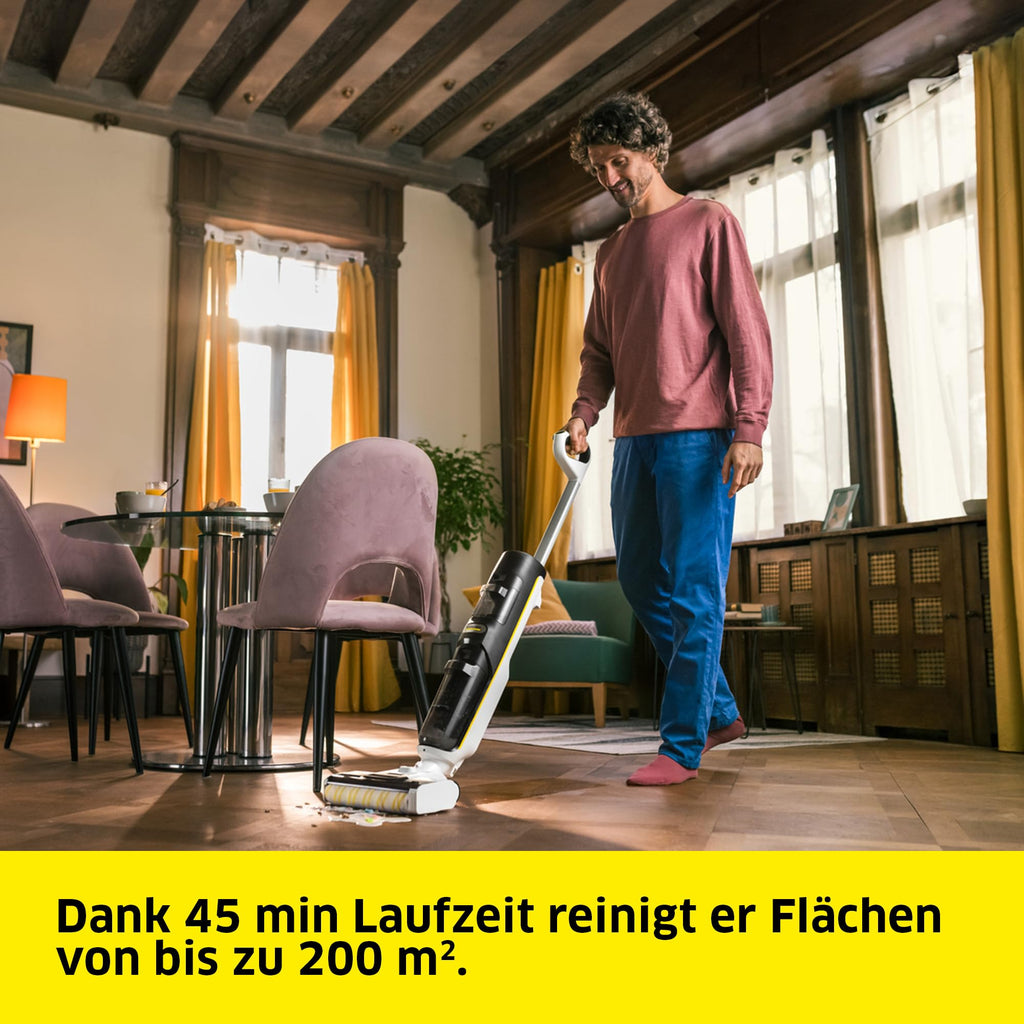 Saugwischer FCV 4 Special+ kabellos mit Dynamic!Control Schmutzsensor und System!Clean Selbstreinigung