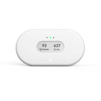 Radon- und Luftqualitätsmessgerät View Plus mit Feinstaub-, CO2-, VOC-, Luftfeuchtigkeits- und Temperaturmessung sowie Luftdruck