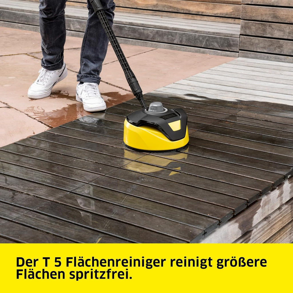 Hochdruckreiniger K 4 FJ Home mit 130 bar, 6 m Schlauch und Home Kit inkl. T 5 Flächenreiniger