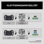 CSL GT3 Lenkrad 300 mm für Xbox Series X|S, Xbox One und PC mit magnetischen Schaltwippen und analogen Paddles