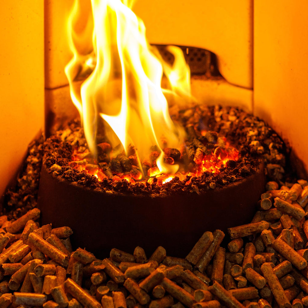 Holzpellets A1 ENplus zertifiziert, 66 x 15 kg Säcke auf Palette, Nadelholz aus Deutschland