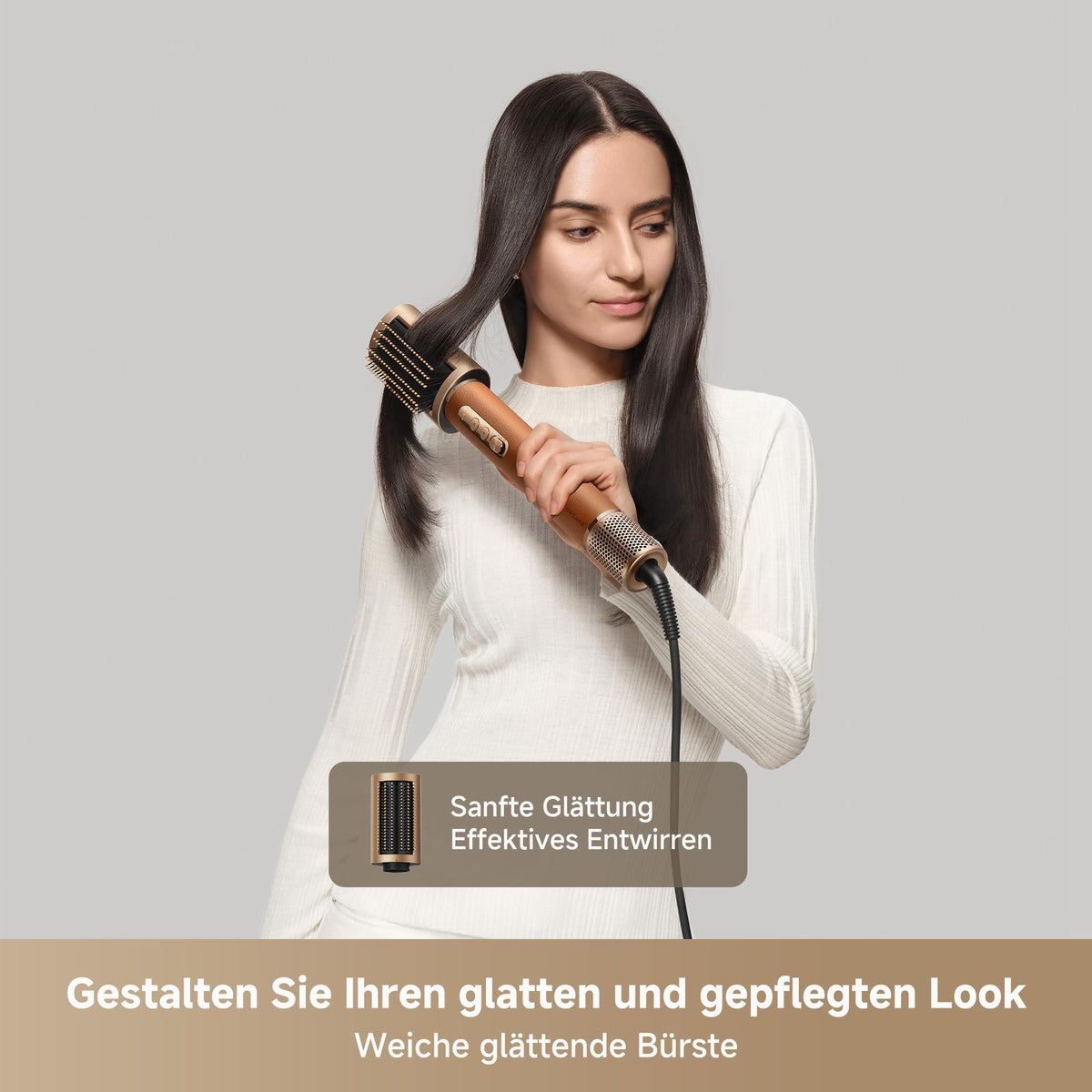 7-in-1-Hairstyler AirStyle Pro 2 mit 7 Aufsätzen, schnelltrocknendem Luftstrom und Kaltluft-Fixierung