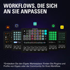 Stream Deck + XL Kontrollplattform mit Touch-Leiste, 36 Makrotasten und 6 multifunktionalen Drehreglern