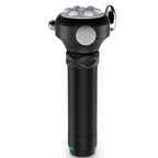 Massagepistole R1 Pro Max mit 360° Massagekopf, 5 Aufsätzen und 120 Hz Tiefengewebe-Vibration