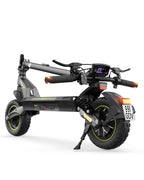 E-Scooter mit Straßenzulassung V5 Pro, 10 Zoll Elektroroller mit 500W Motor, 48V 12,5 Ah Akku und bis zu 70 km Reichweite, duales Bremssystem für