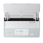 Dokumentenscanner iX2500 A4 mit Duplex-Scan, 45 Seiten pro Minute und 100-Blatt-ADF, 600 dpi, 5-Zoll-Touchscreen, WLAN, Bluetooth und USB 3.2