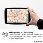 Pkw-Navigationsgerät GO Navigator mit 7-Zoll-Display Verkehrsinformationen Europakarten Wi-Fi-Kartenupdates