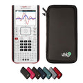 Grafikrechner TI-Nspire CX II-T mit Schutztasche in Schwarz, batteriebetrieben mit Farbdisplay