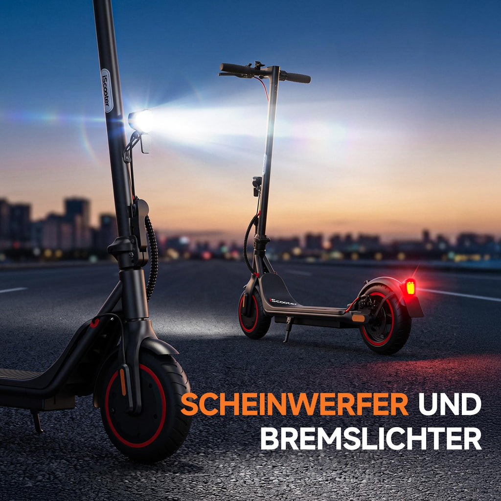 E-Scooter für Jugendliche ab 14 Jahren, ABE, 500 W, 20 km Reichweite, 8,5 Zoll Luftreifen, faltbar, App