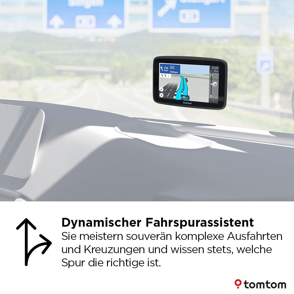 LKW-Navi GO Professional 2. Generation mit 6-Zoll-Touchscreen, Europa-Karten und Echtzeit-Verkehrsinfos für LKW, Transporter und Busse