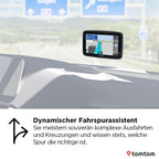 LKW-Navi GO Professional 2. Generation mit 6-Zoll-Touchscreen, Europa-Karten und Echtzeit-Verkehrsinfos für LKW, Transporter und Busse