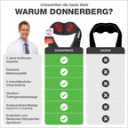 Nackenmassagegerät mit Wärme und Shiatsu, 4D-Massageköpfe, Infrarot, kabelgebunden, inkl. 2 Ersatzbezüge
