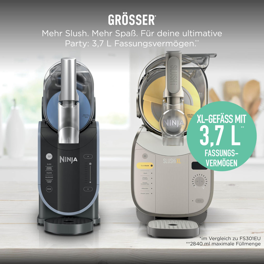 Slush-Eismaschine SLUSHi XL mit SlushAssist 3,7 l RapidChill Pro-Technologie 6 Programme Mokka