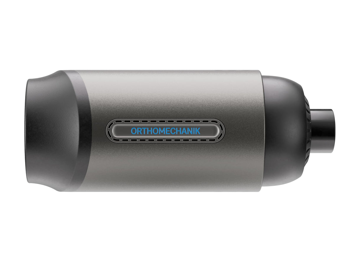 Massagepistole mit variabler Amplitude 8–12 mm und interaktiver App, 8 Aufsätzen und 4000 mAh Akku