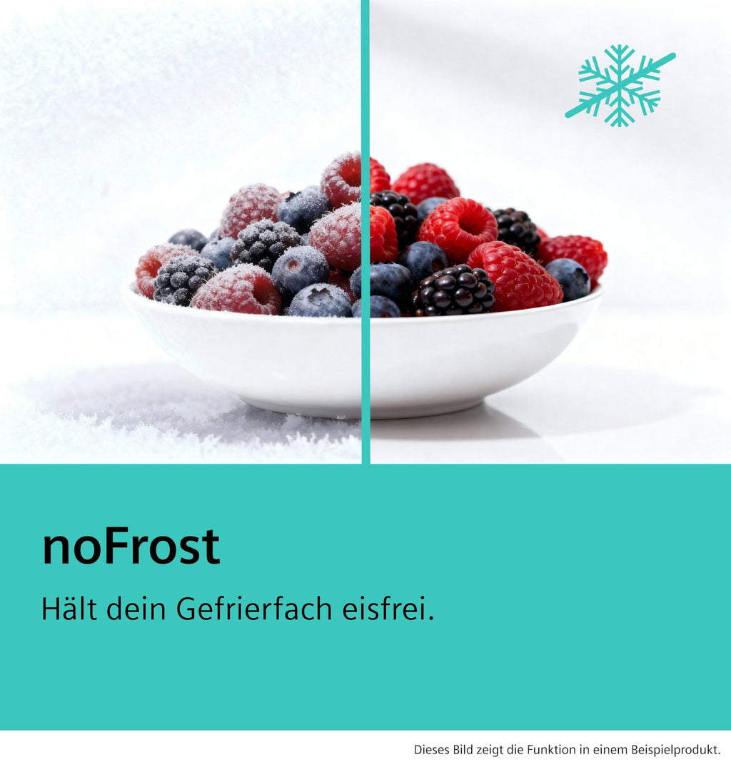 Freistehender Gefrierschrank iQ500 GS51NAWCV 289 L mit noFrost und bigBox, 161 x 70 cm, in Weiß