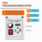 Bandschleifer 550 W mit 3 Schleifbändern 76,2 x 2,5 cm, Körnung 100/180/240, für Metall und Holz, Modell JLD10-8