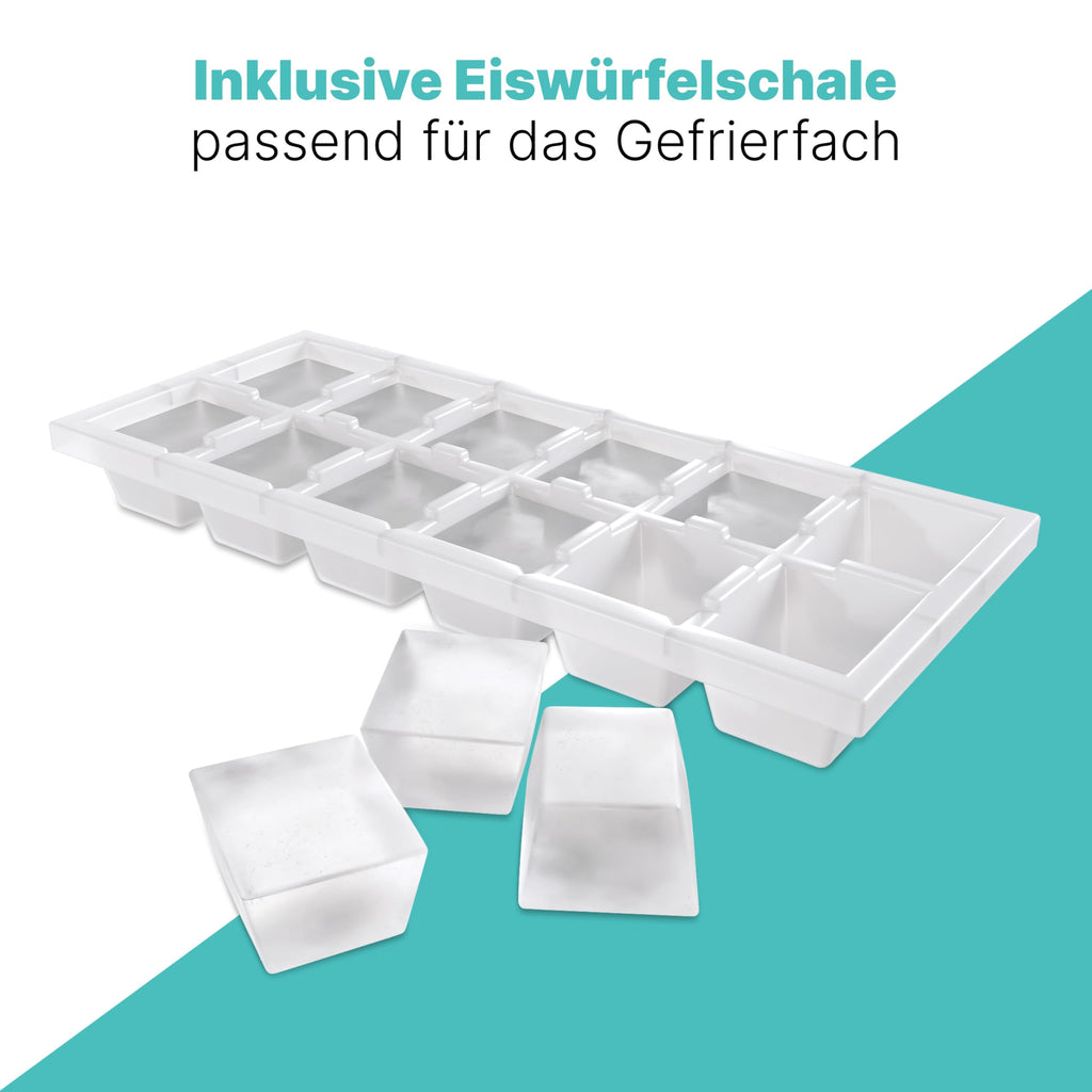 Gefrierschrank 60 L mit 4-Sterne-Gefrierfach, GS 7256, 3 Fächer, leise, wechselbarer Türanschlag, schwarz