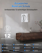 Fensterputzroboter WINBOT W2 PRO Omni mit 6-in-1 Multifunktionsstation und 12-stufigem Schutzsystem, weiß