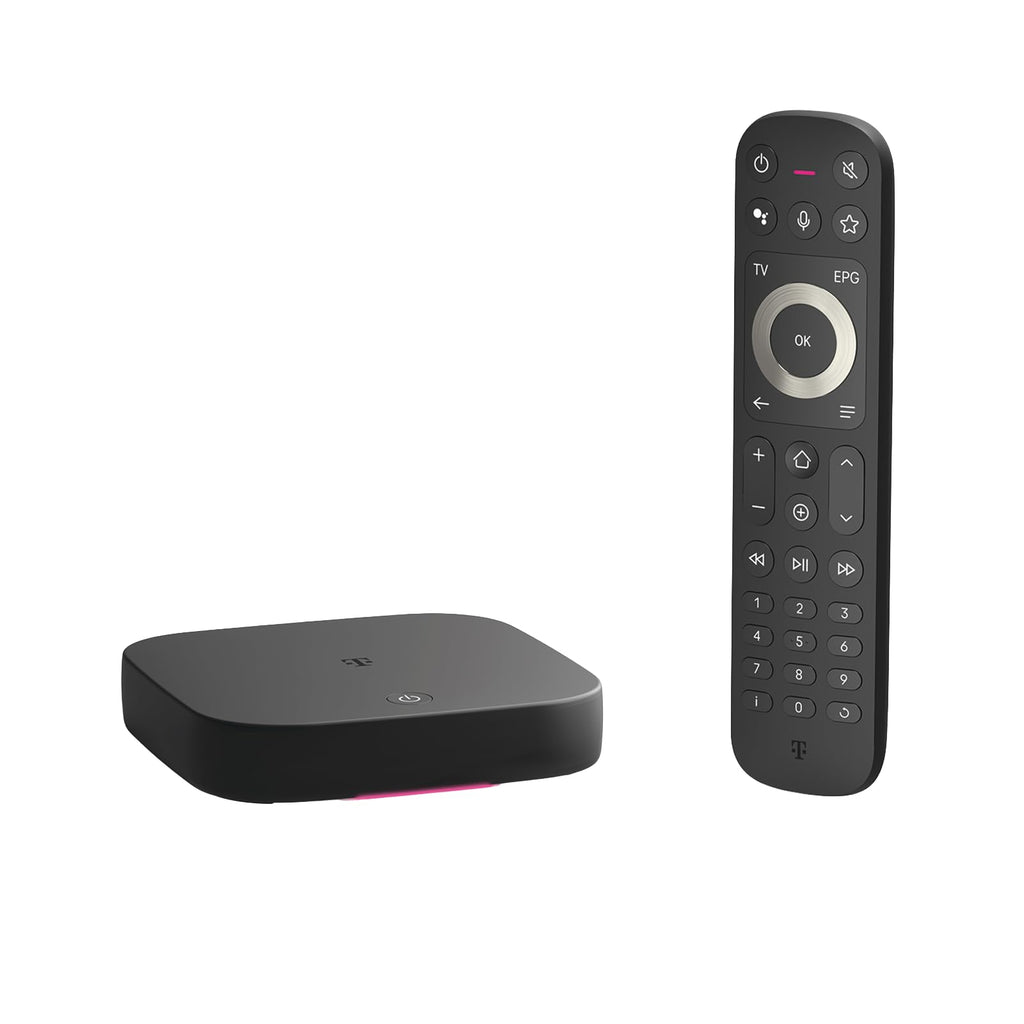 Android TV Box MagentaTV One 2. Generation mit WLAN und LAN, 4K UHD, HDR sowie MagentaTV mit über 150 HD-Sendern