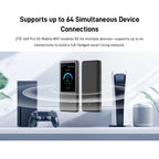 5G Pocket-Router MU5250 mit Wi-Fi 7, 10.000-mAh-Akku und 27-W-Schnellladung, für bis zu 64 Geräte