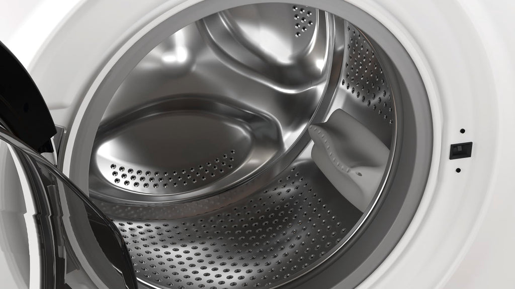 Waschmaschine Frontlader 8 kg Energieeffizienzklasse A mit Anti-Allergie-Programm, Wolleprogramm und Kurz 45