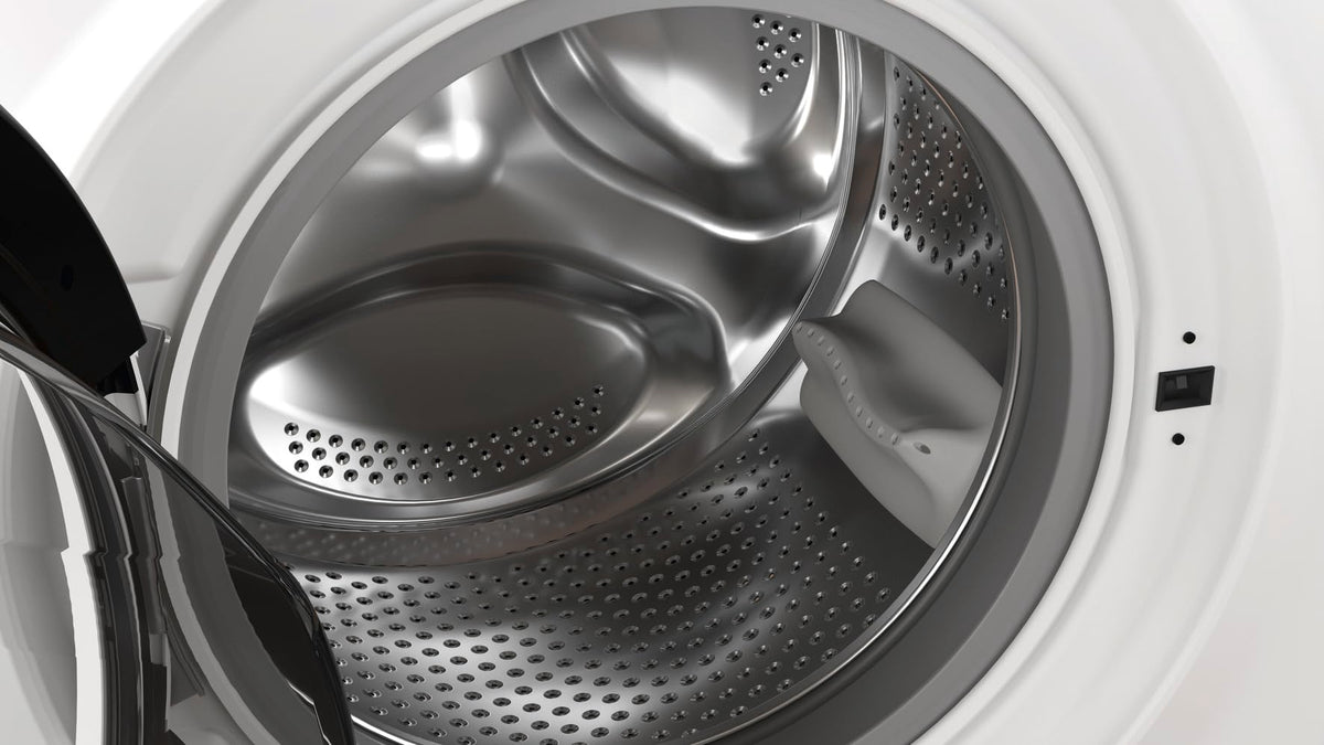 Waschmaschine Frontlader 8 kg Energieeffizienzklasse A mit Anti-Allergie-Programm, Wolleprogramm und Kurz 45