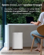 Luftentfeuchter mit WLAN & App, 20 L in 24 h, Wäschemodus, Feuchtigkeitssensor und 4 L Tank, Modell PB-D-24-WF