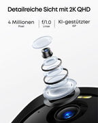Überwachungskamera-Set E40 mit 3 Kameras und HomeBase 2 2K QHD MaxColor Nachtsicht SolarPlus 2.0 PIR-Sensor für außen