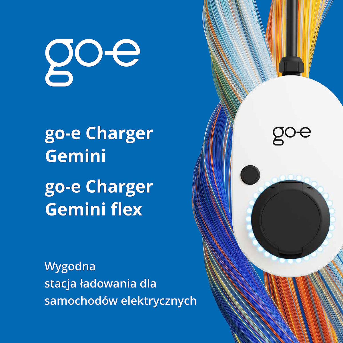 Ladestation Gemini flex 11 kW 400 V CEE 16 A Typ 2 Dose WLAN RFID App FI-Schutzmodul Strahlwasserschutz
