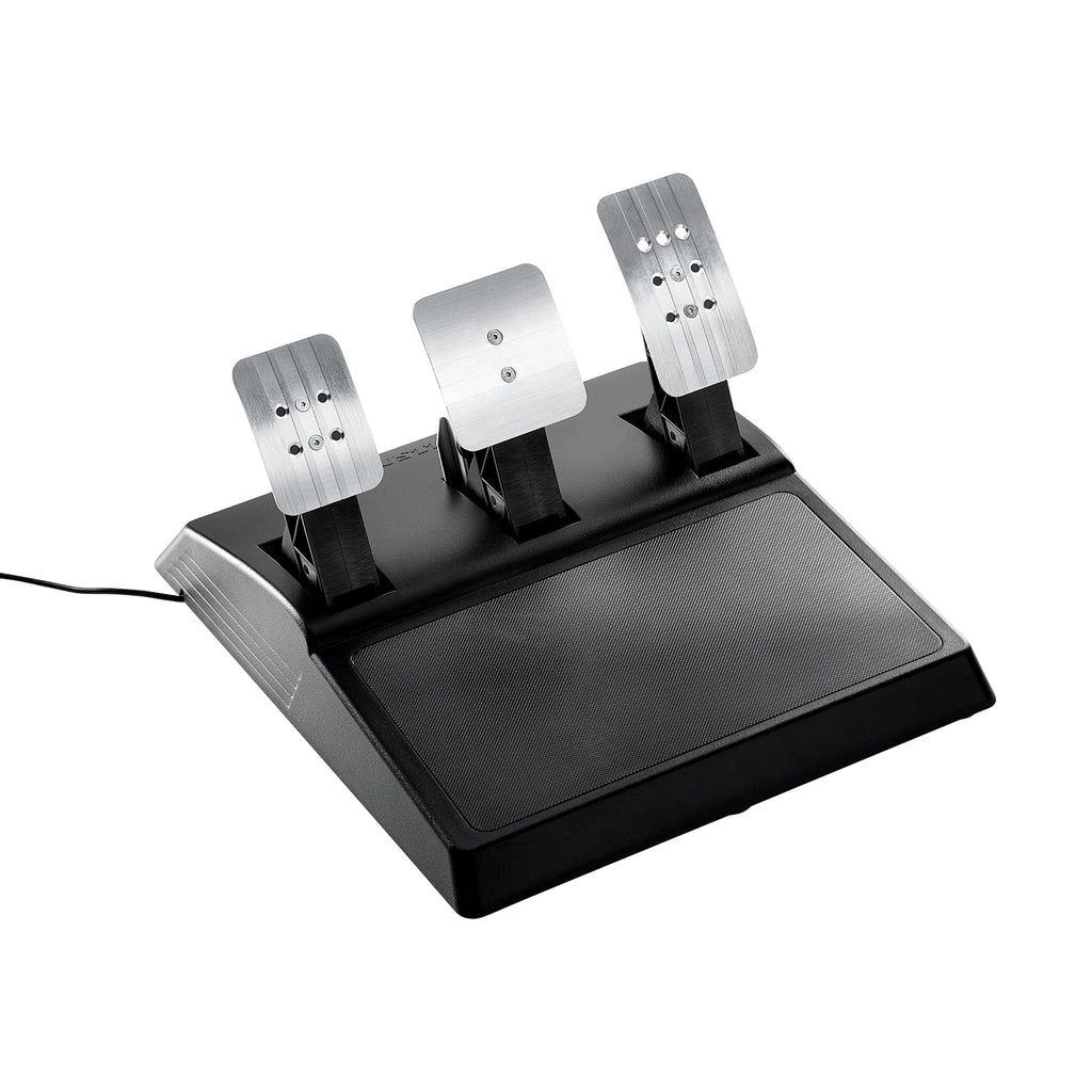 Force-Feedback-Rennlenkrad T300RS GT 28 cm mit 3 Metallpedalen Dual-Belt-Force-Feedback 16-Bit-Auflösung USB PS5 PS4 PC