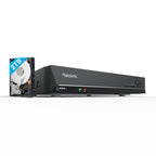 8-Kanal-PoE-NVR Überwachungsrekorder mit 2TB Festplatte, RLN8-410, für bis zu 12 Kameras
