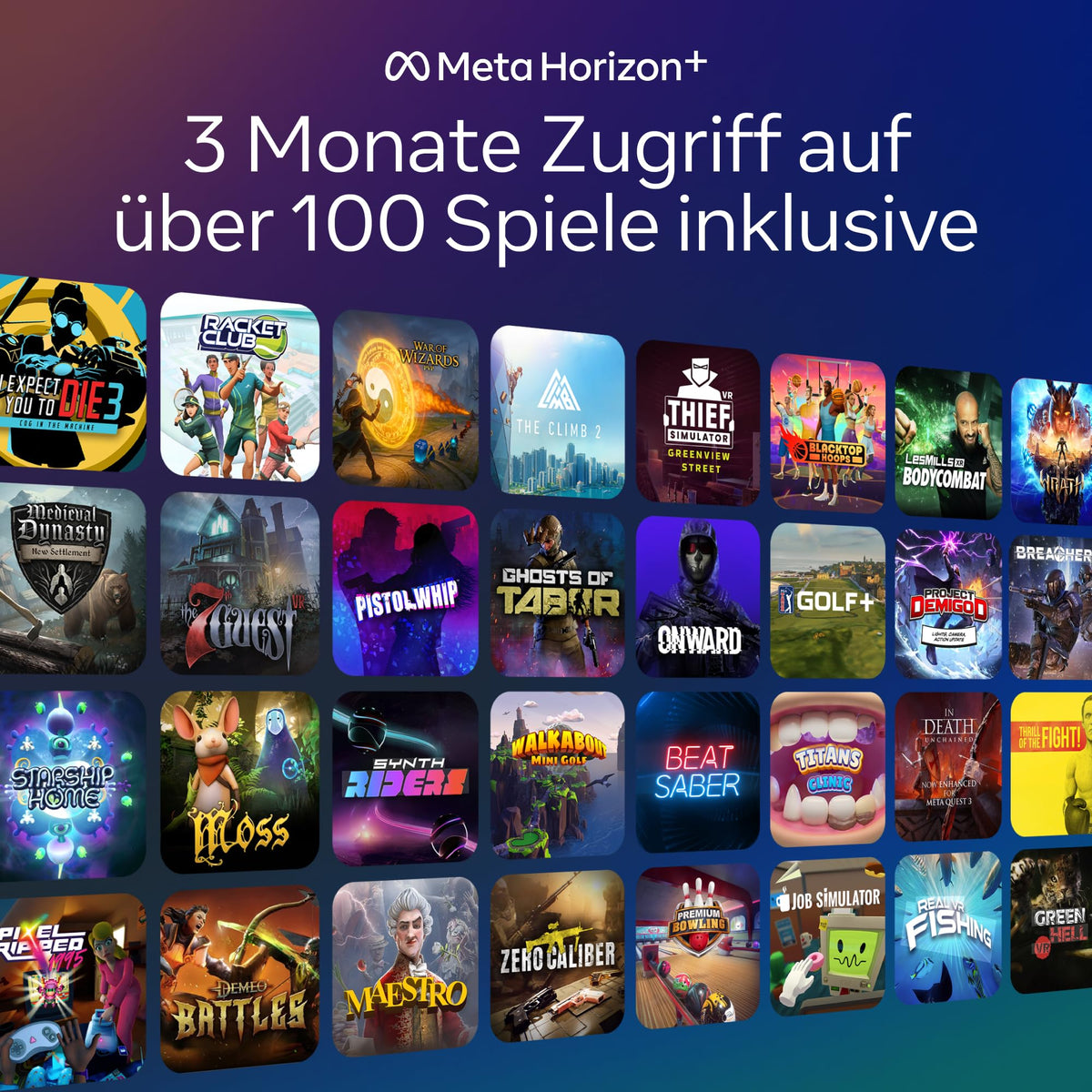 VR-Headset Meta Quest 3 512 GB mit 4K+ Infinite Display, Snapdragon XR2 Gen 2 und Gorilla Tag Cardboard Monkenaut Bundle