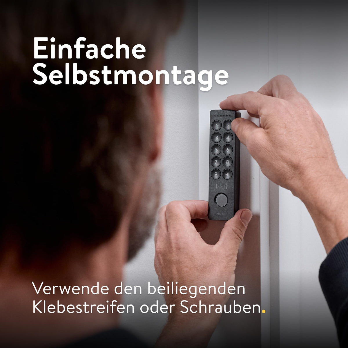 Türschloss-Zubehör Keypad 2 NFC Fingerprint Zahlencode Bluetooth Matter 35 NFC-Schlüssel 20 Fingerprints 200 Zutrittscodes