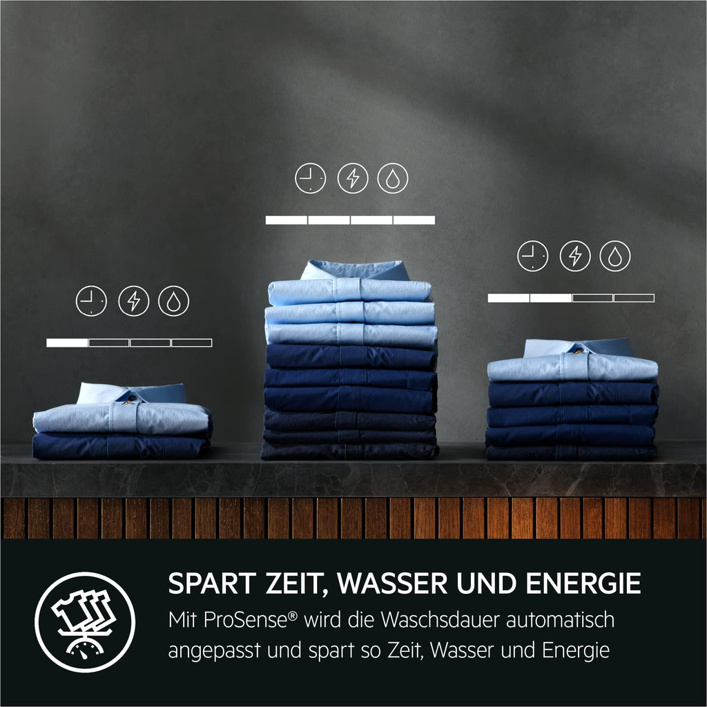 Waschmaschine 8 kg Serie 6000 L6AMZ48FL mit ProSense Mengenautomatik und Anti-Allergie-Programm
