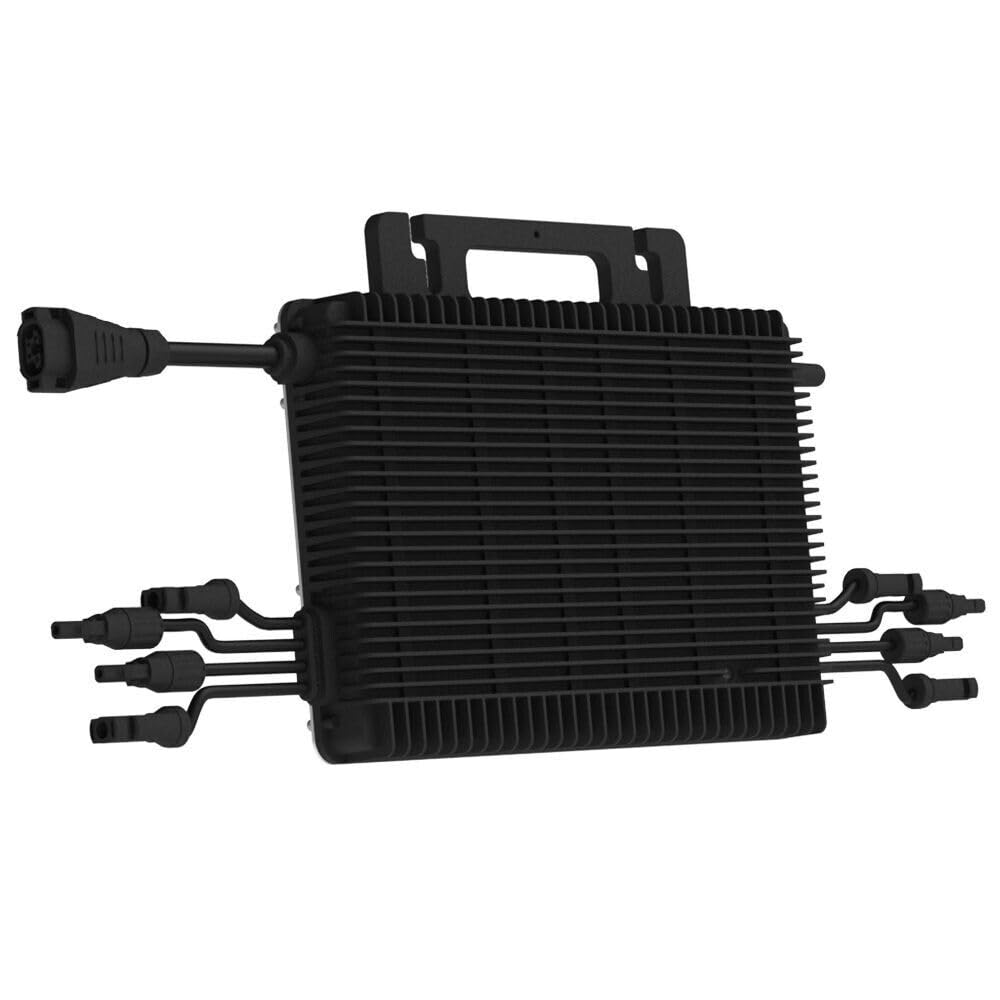 Mikrowechselrichter HMS-2000-4T für 4 Solarmodule, 2000 VA mit 2400 W Spitzenleistung und IP67 für Balkonkraftwerk
