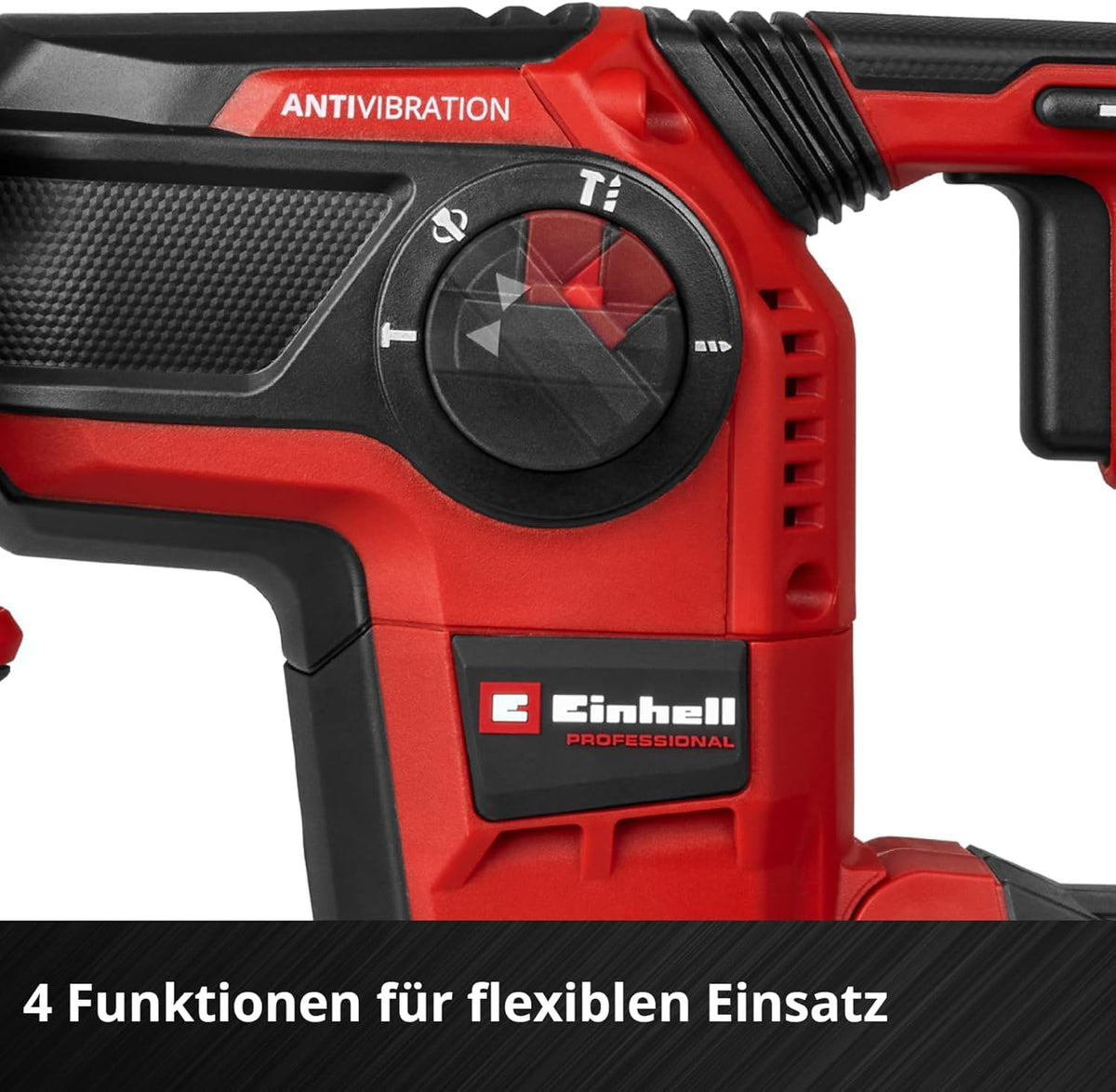 Akku-Bohrhammer TP-HD 18/28 Li BL mit SDS-Plus, 18 V, bürstenlosem Motor, 3,0-Ah-Akku, Ladegerät, E-Case S, 3 Betonbohrern und Flachmeißel