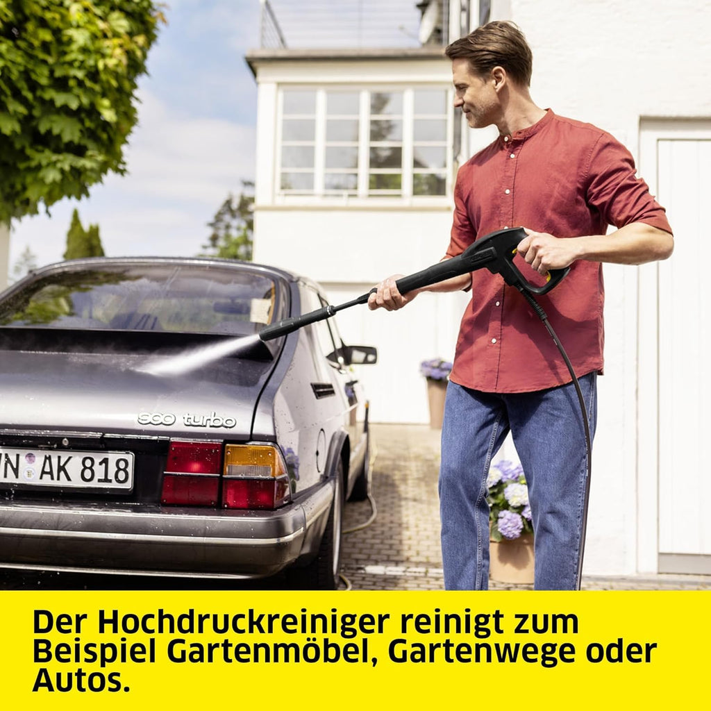 Hochdruckreiniger K 4 FJ Home mit 130 bar, 6 m Schlauch und Home Kit inkl. T 5 Flächenreiniger