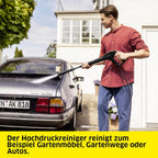 Hochdruckreiniger K 4 FJ Home mit 130 bar, 6 m Schlauch und Home Kit inkl. T 5 Flächenreiniger