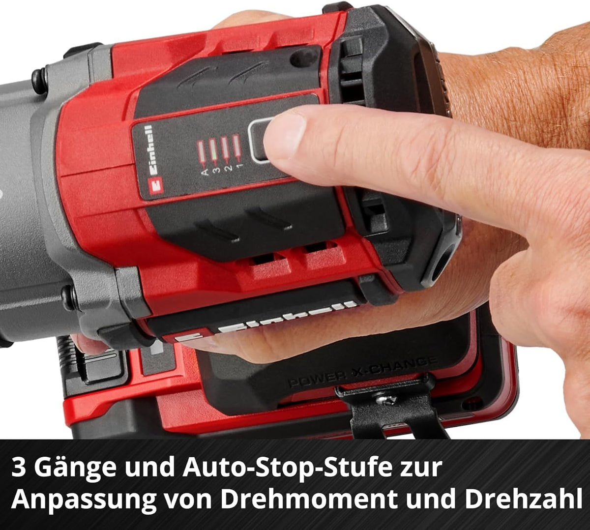 Akku-Schlagschrauber TP-CW 18/750-C Li BL Solo mit 750 Nm, 1/2 Zoll Vierkant, Bit-Adapter und Nuss-Set, ohne Akku und Ladegerät