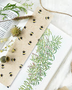 3er Set Hummel-Lesezeichen, Bienen-Lesezeichen, Papier-Lesezeichen, Vintage, Buch-Accessoires