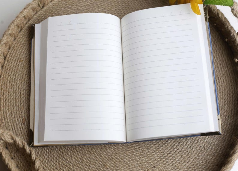 Erdbeere Notizbuch A5 Handgemacht Leinen Gebunden 180 Seiten