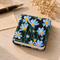 Mini Skizzenbuch bestickter Stoffbezug 200g Papier Marker Kunst Journal Taschenbuch